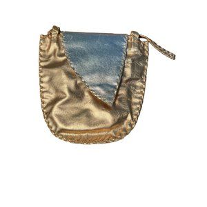 Genuine Leather Gold Silver Bag Luxboheme Sustainable Collection Handmade in Bra